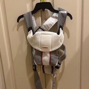 BabyBjörn White and Gray Baby